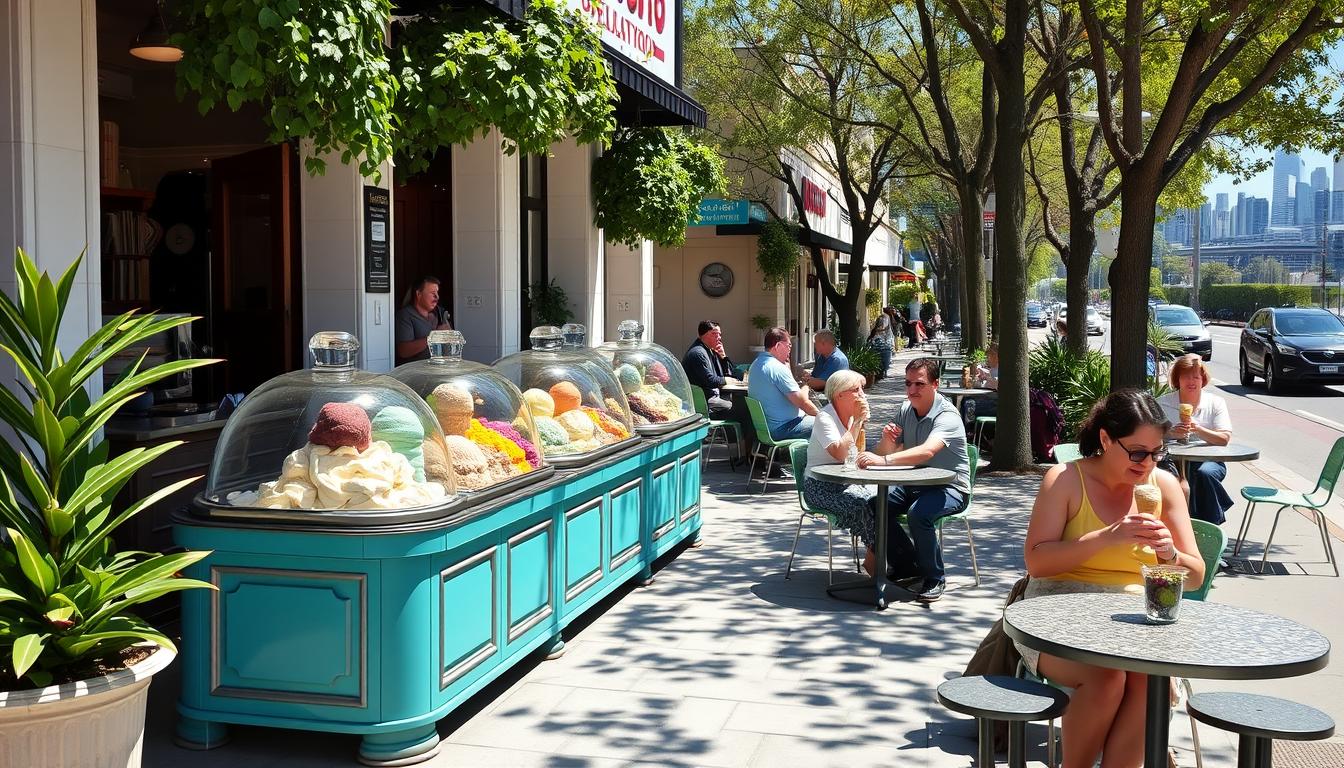 Gelateria Gondola, Italian gelato