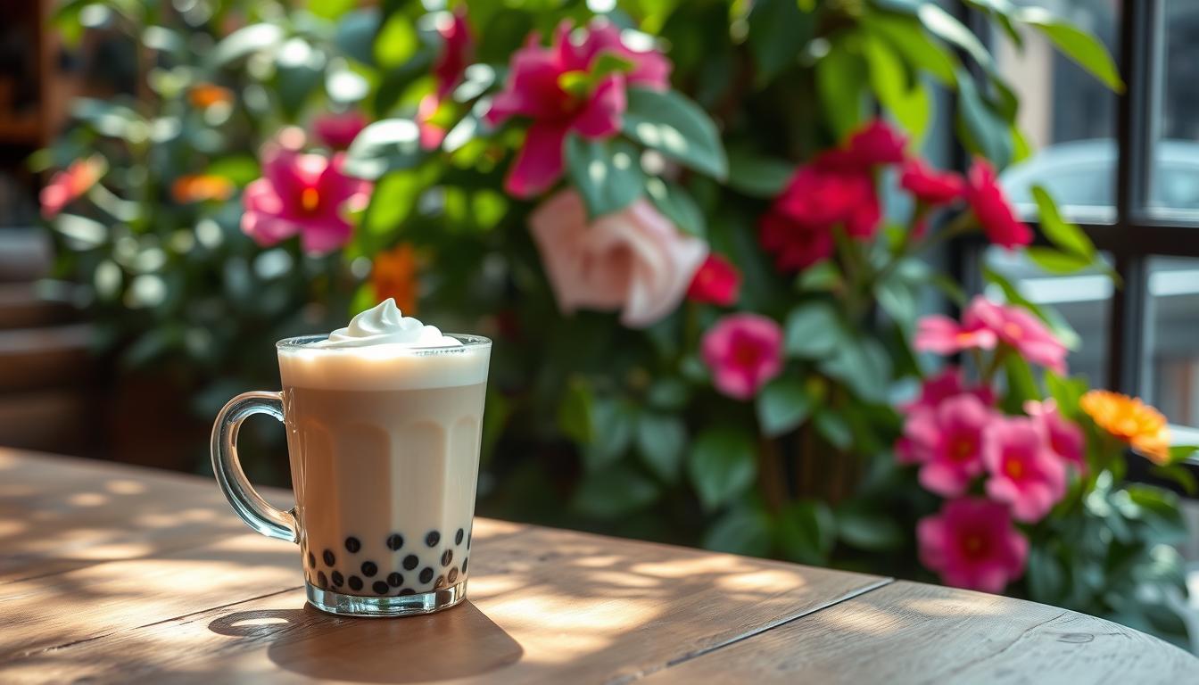 Nai Cha, Milk tea & cheese foam