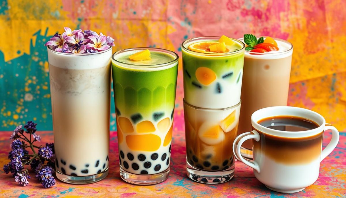 unique milk tea flavours